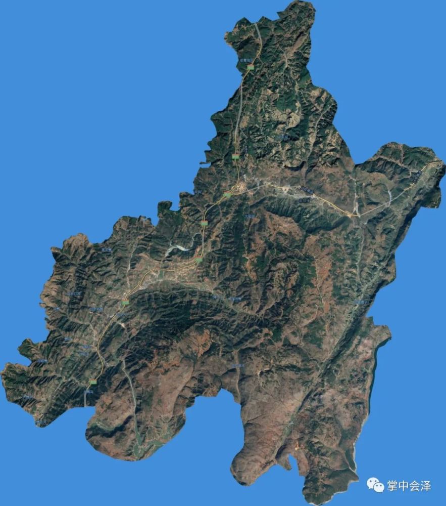 田坝乡卫星图田坝乡地处会泽县最南端,东与沾益县德泽乡接壤,南与寻甸