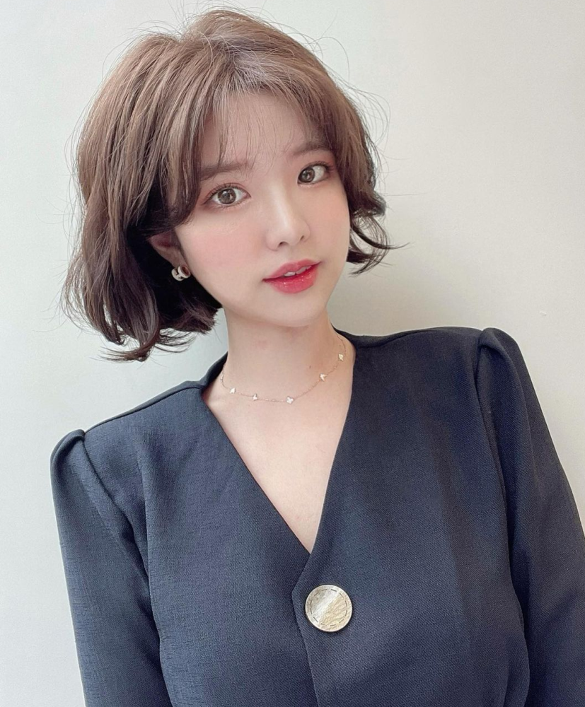 微胖女孩的甜美短发._腾讯新闻