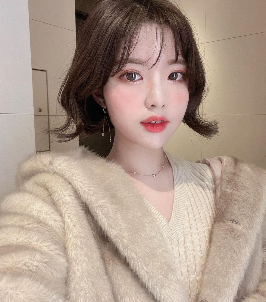 微胖女孩的甜美短发._腾讯新闻