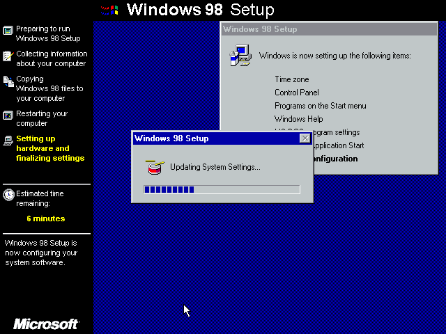 装个系统windows98安装实录软盘版