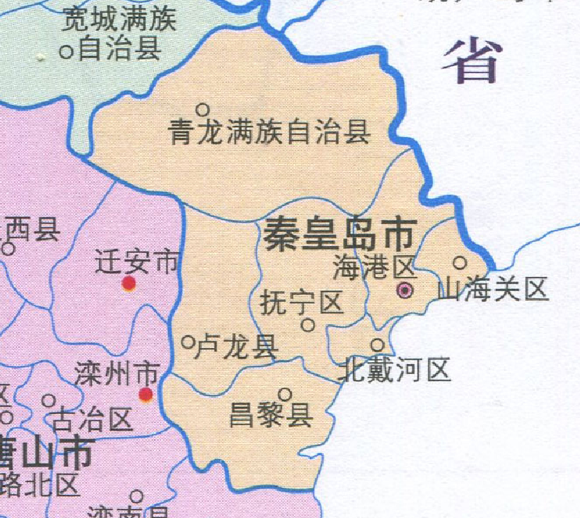 秦皇岛开发区地图图片