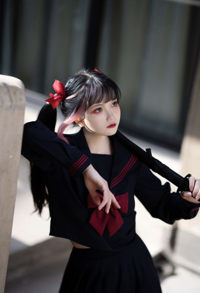 jk少女丨甜酷风超飒哦