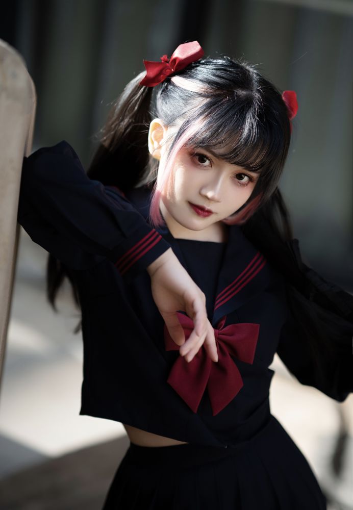 jk少女丨甜酷风超飒哦