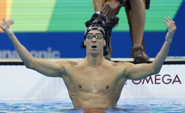 强大到被禁的鲨鱼衣菲尔普斯穿上它狂揽八金一年刷新43个纪录