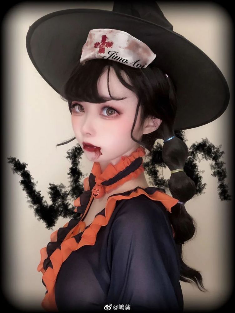 微博coser嶋葵_《万圣节小恶魔》