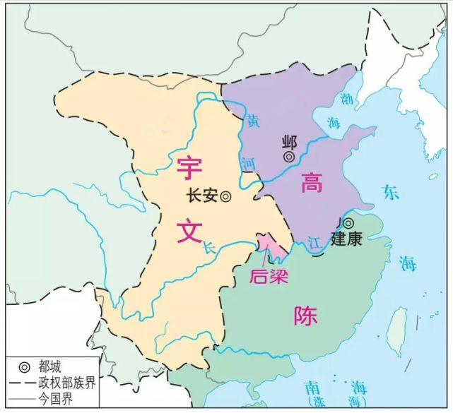 从南北朝一直玩到了唐朝，南梁灭亡后70年，为何能先后4次复国？_腾讯新闻