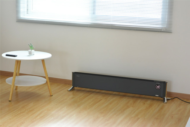 飞利浦踢脚线取暖器体验:2200瓦大功率,手机能远程控制,比空调好用