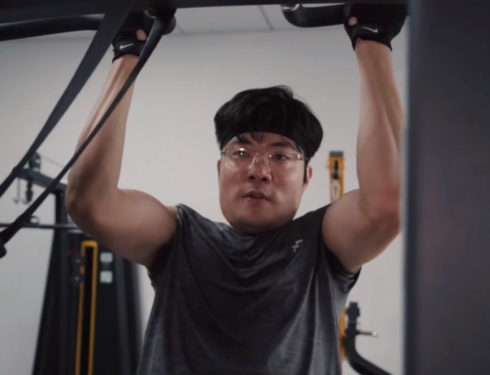 大司马谈停播原因想去健身成肌肉金轮目前小臂线条已成型