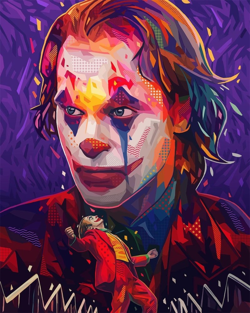 缤纷色彩9张富有创意的人物插画