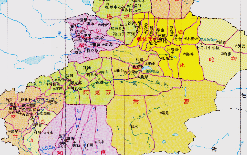 新疆的區劃調整,5大自治區之一,為何有14個地級區劃?