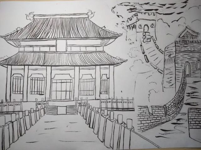 作者:学前2007 滕开心《国庆》作者:学前2008 罗湘《72周年》作者