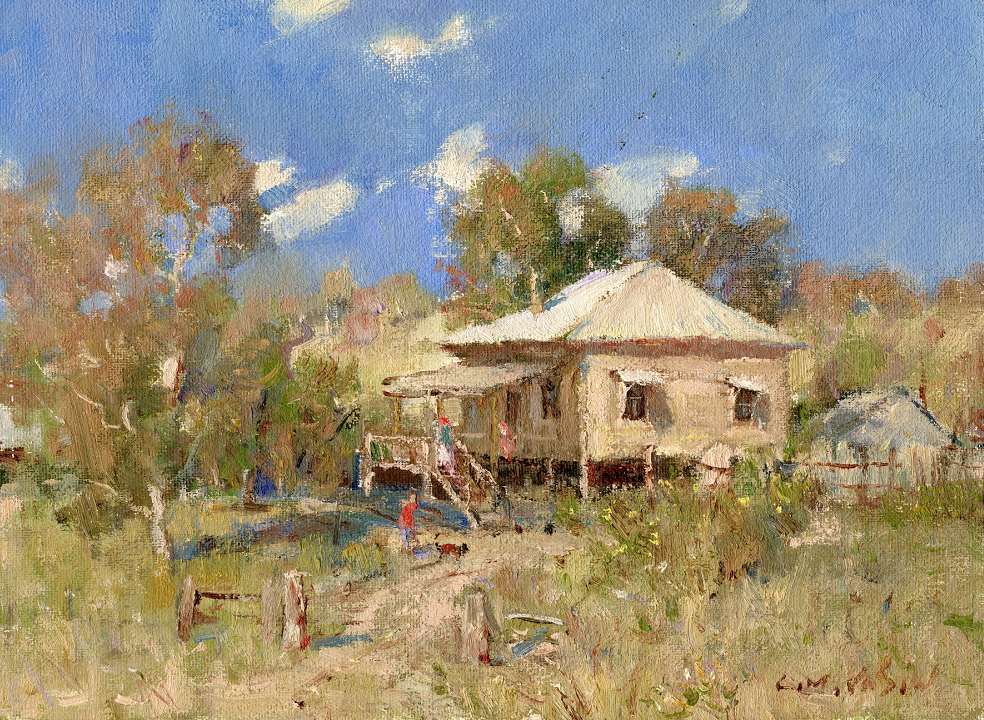 沈阳美术馆"杨鸣山百幅油画风景写生展"今日开展