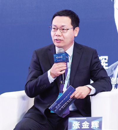 北京中关村软件园发展有限公司总经理张金辉.中关村软件园区一景.