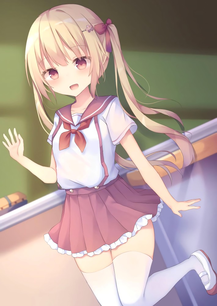 动漫美图 超可爱呆萌 你的存在本身就是一直美好 别否定自己 你很好