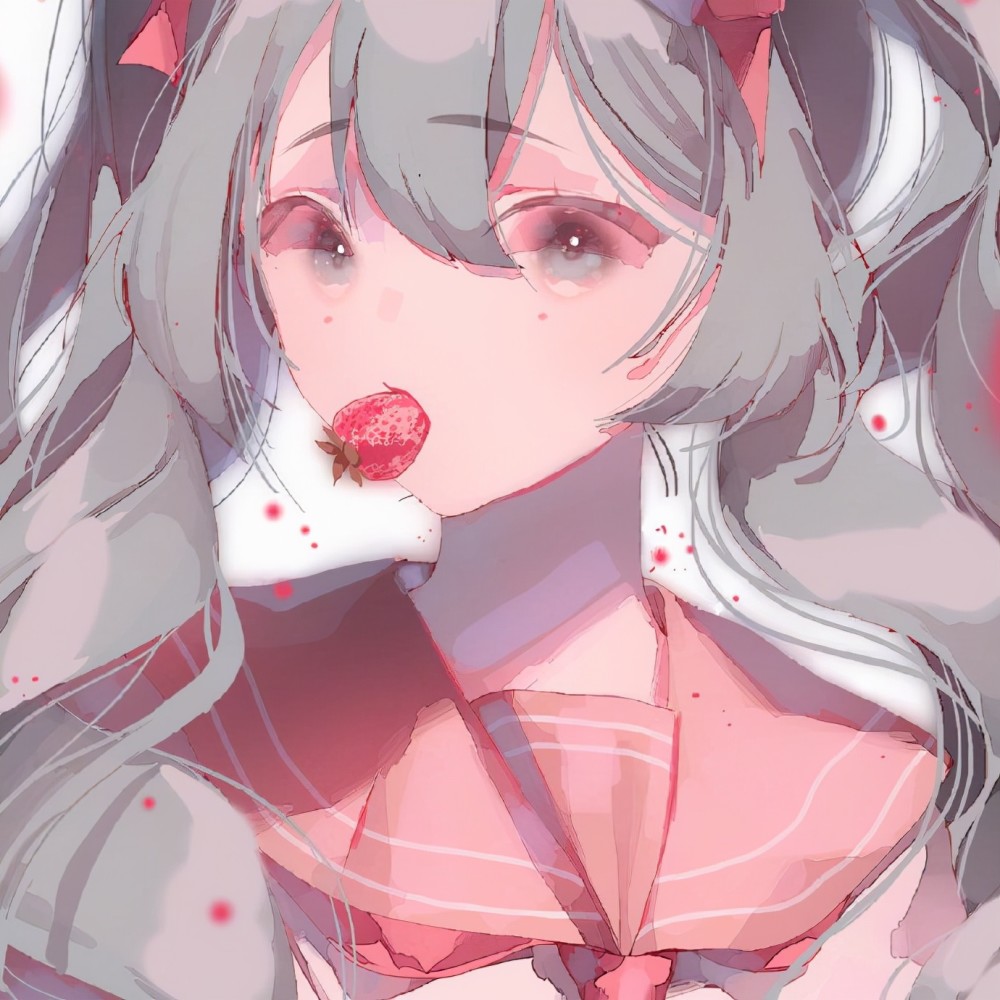 这位画师大佬的初音太适合当头像了公主殿下表情既可爱又丰富