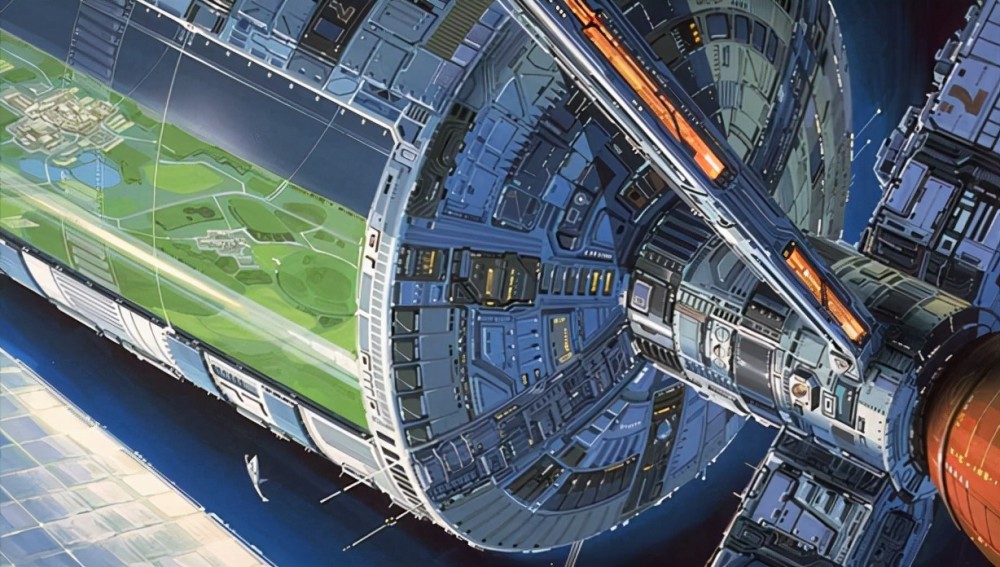 神舟十三号发射成功!或许40年前的《高达》已经预测了我们的未来