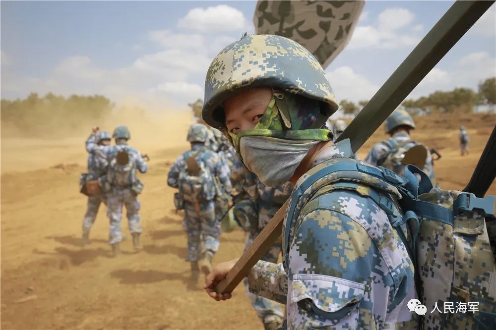 海军陆战队原创mv陆战锋芒这首军歌好听到爆