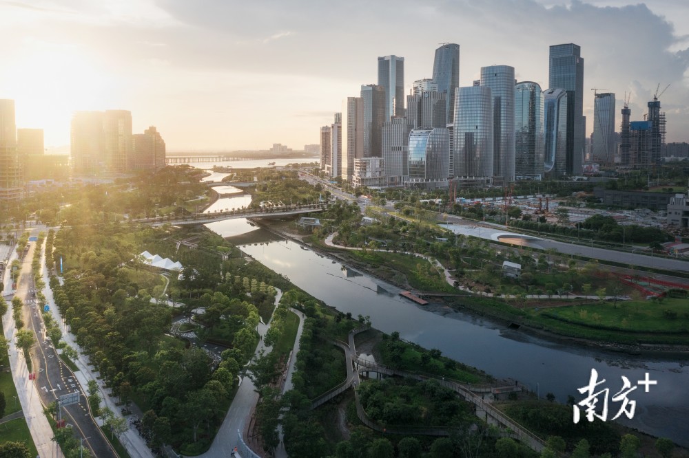 对标世界著名水岸城市桂湾公园打造美丽前海新名片