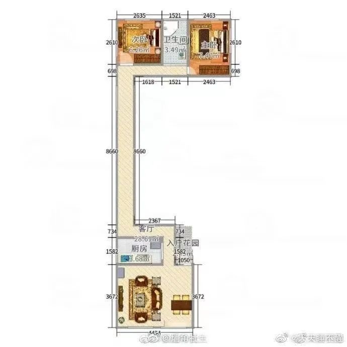 盘点那些热门奇葩户型,买房附赠跑道,怕鬼人士默默买了尿壶