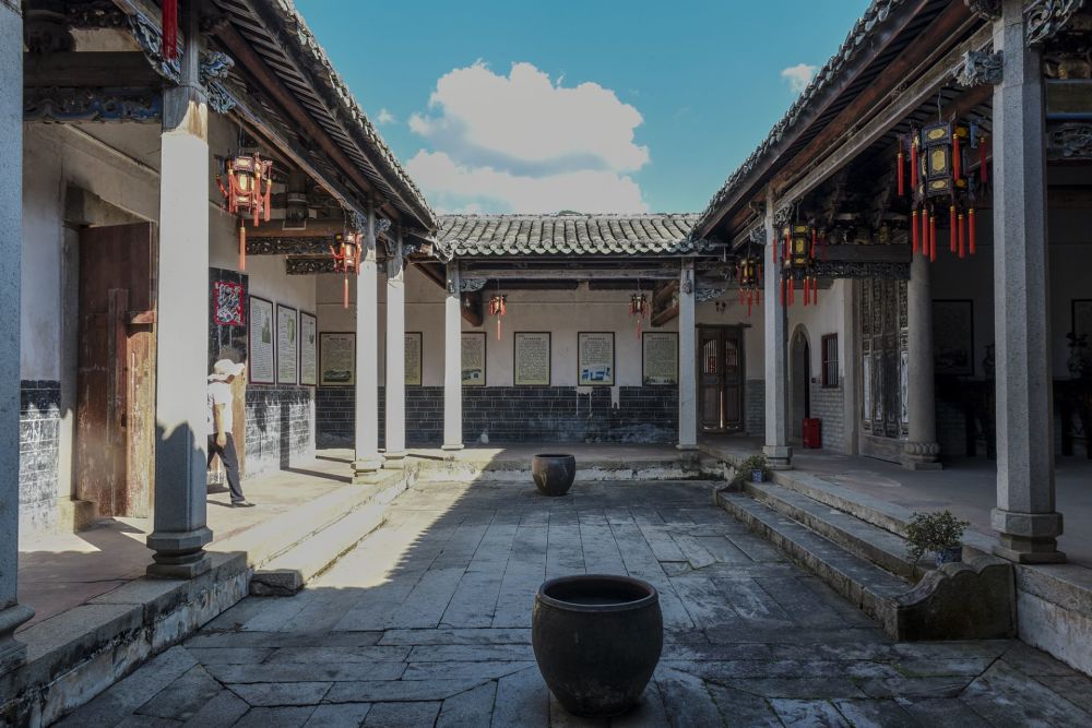 广东一处是国家aaaa级旅游景区的名人故居,内有十几座客家古民居_腾讯
