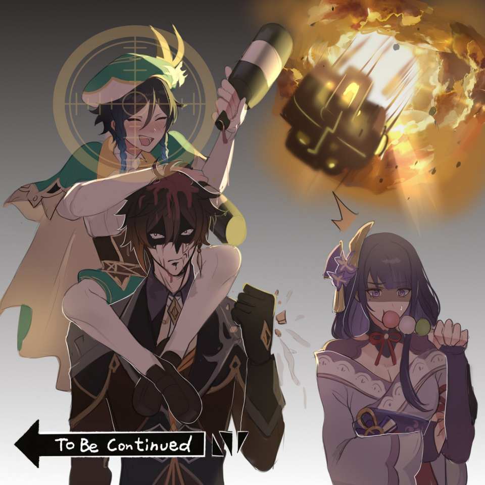 原神吊图全家福系列草系你礼貌吗