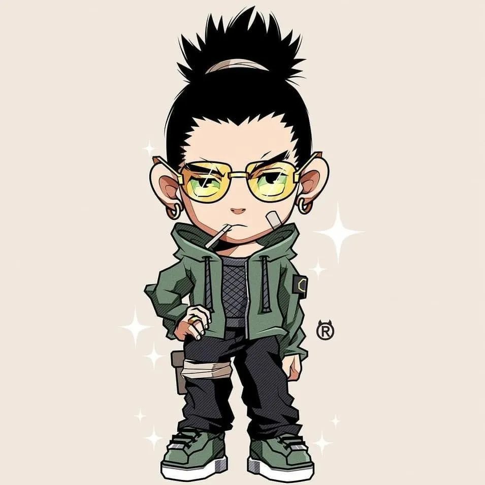 火影忍者:头像(卡通q版时尚潮流帅)