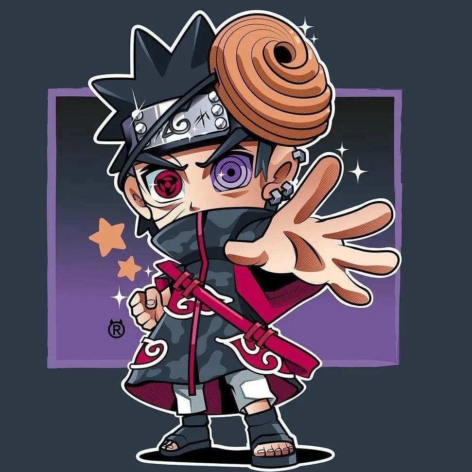 火影忍者头像卡通q版时尚潮流帅