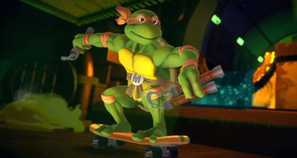 忍者神龟的双节棍老四过于强力被官方格斗比赛禁用