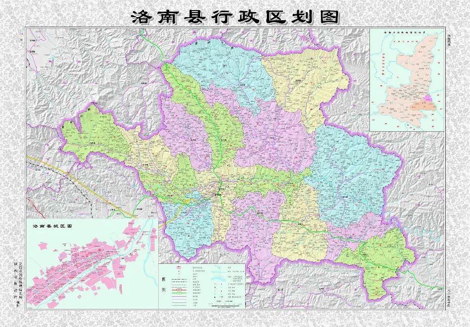 洛南地圖洛南縣地處陝西省東南,秦嶺東段南麓,洛河上游,距西安108