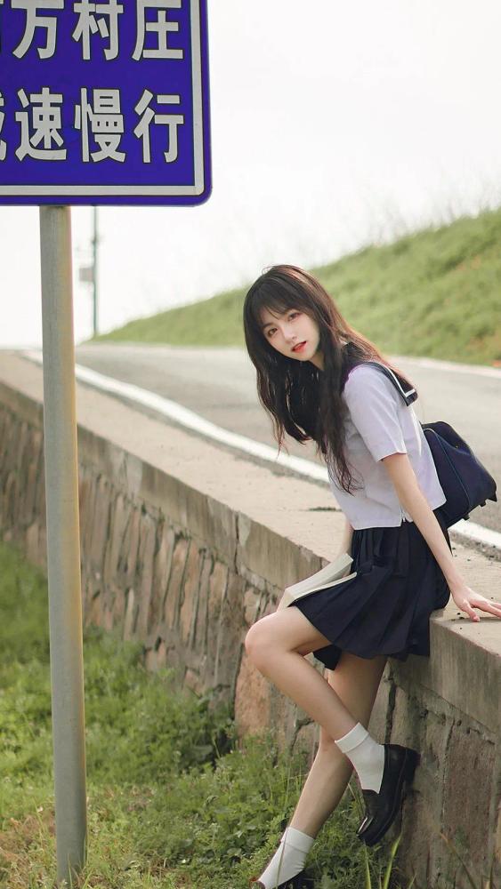 颜值向写真套图|jk少女