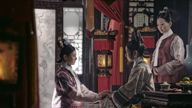 如懿传皇上举行继后大典璟瑟为什么要穿戴这个牛角头饰