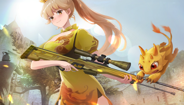 csgo白丝枪娘来了?awp沙漠九头蛇上线,网友:有点丝滑亮眼_腾讯新闻