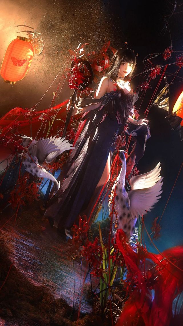 cos:天涯明月刀心王·天上之花cos正片@枣糕