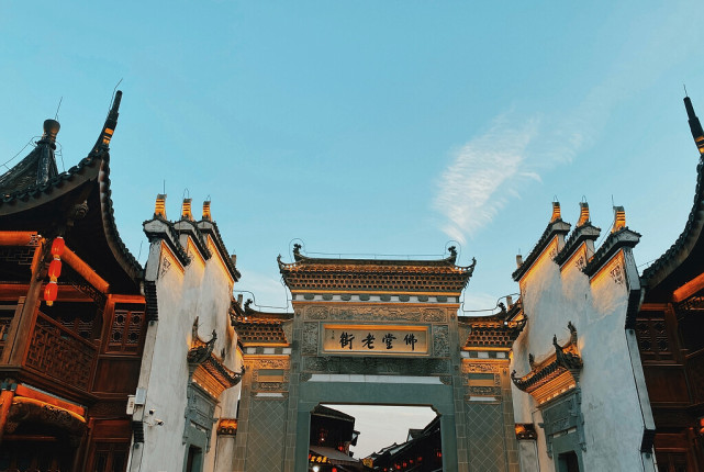 义乌旅行佛堂古镇的千年繁华