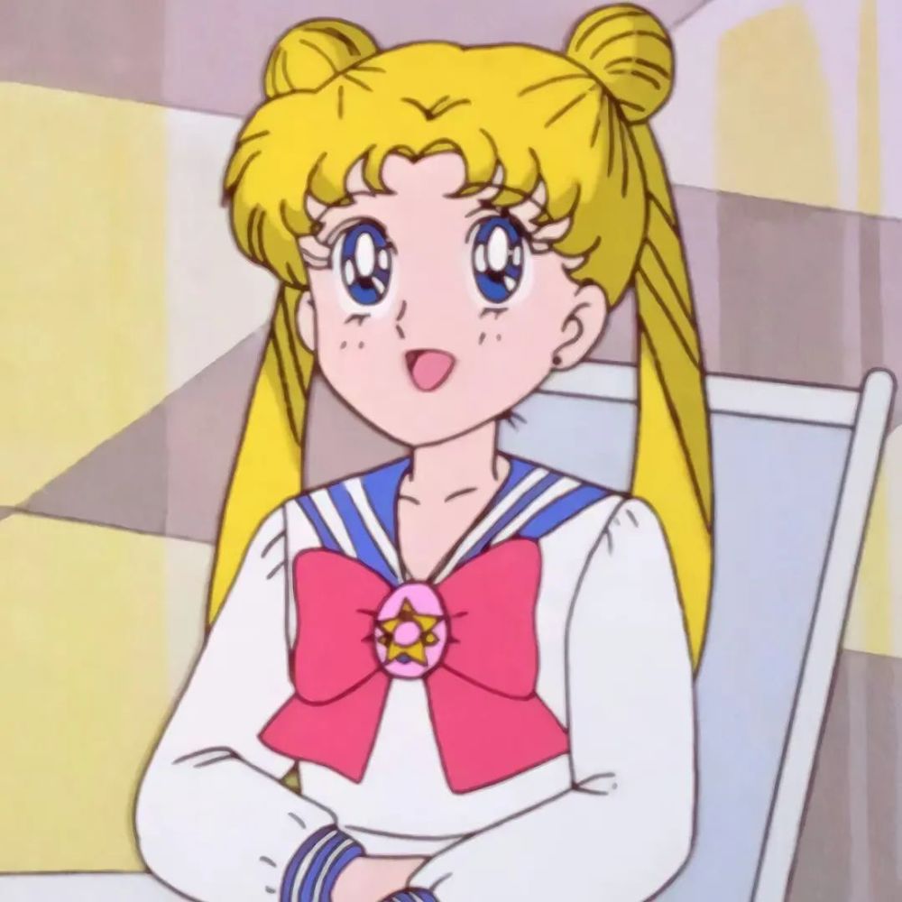 《动漫头像》第97期:女孩子美少女战士头像,代表月亮消灭你