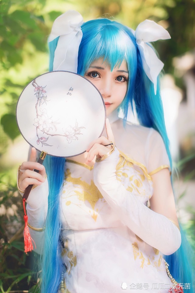 cosplay欣赏丨初音ミク·金丝雀旗袍丨我是世界第一公主殿下miku