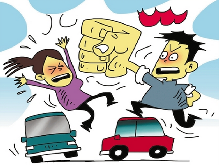 "路怒症"下重拳出击