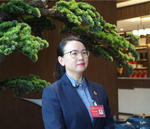 县人大代表高亚星接受记者采访县人大代表,灰山港镇澄泉湾村党总支部