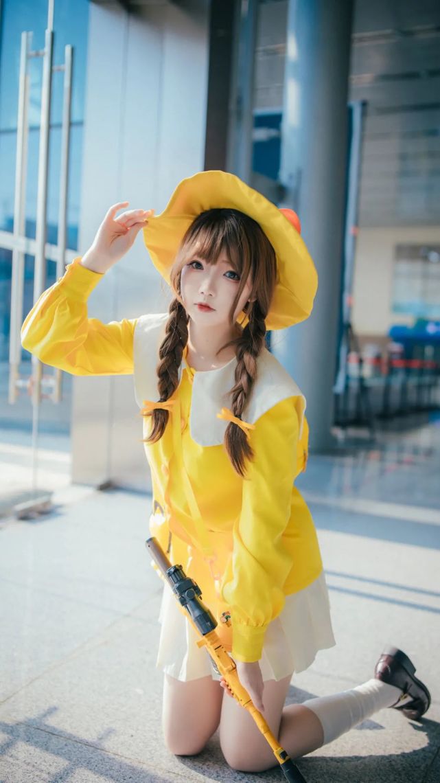 cos:和平精英cos正片@雪晴