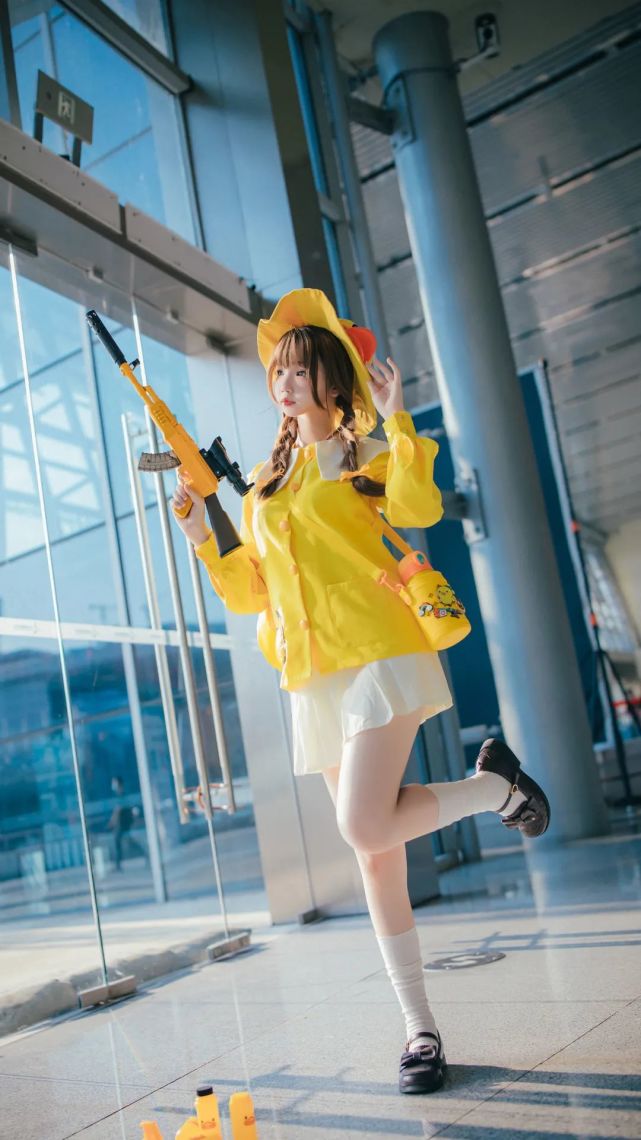 cos:和平精英cos正片@雪晴