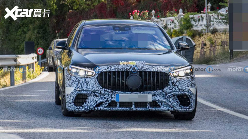 700马力的绅士2022款奔驰s63e谍照曝光