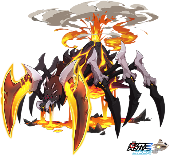 赛尔号10月22更新预告吕蒙帅到爆炸深渊生物后背顶着个火山