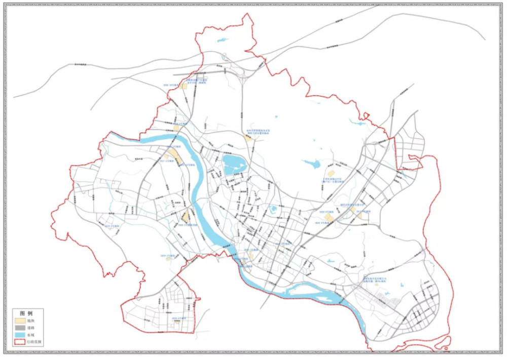 泉州市中心市區存量住宅用地分佈圖