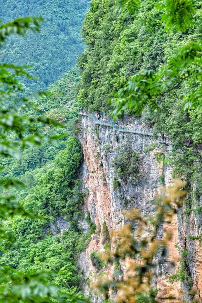 秋高气爽一定要来巴山大峡谷