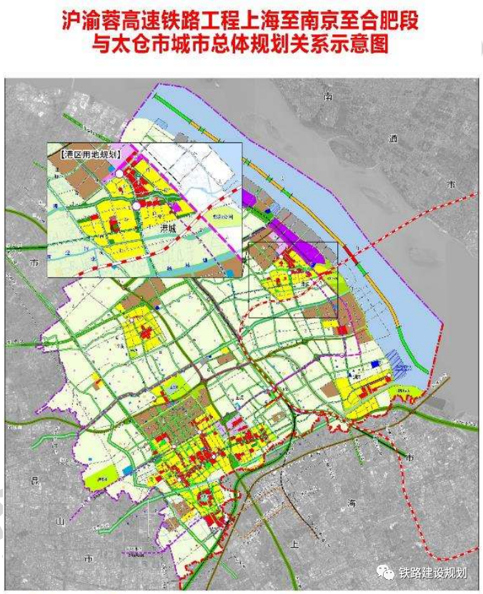 太仓铁路规划图片