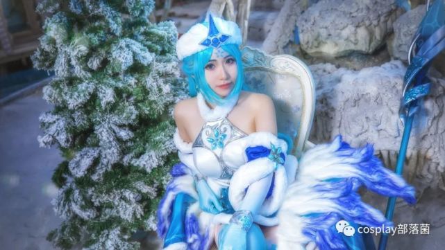 cos王者荣耀王昭君冰雪之华cos正片隽