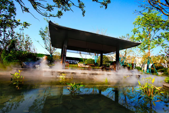 商丘吾悦和府写在诗意里的景观园林 一步一景尽芬芳