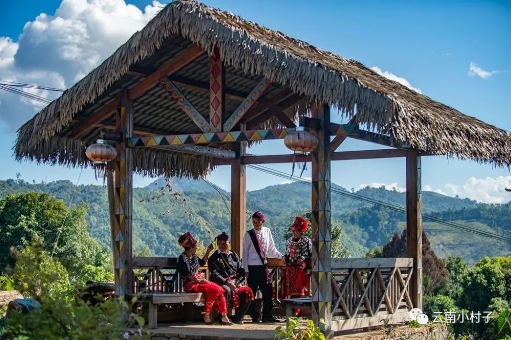 景頗族民居的活化石松克村