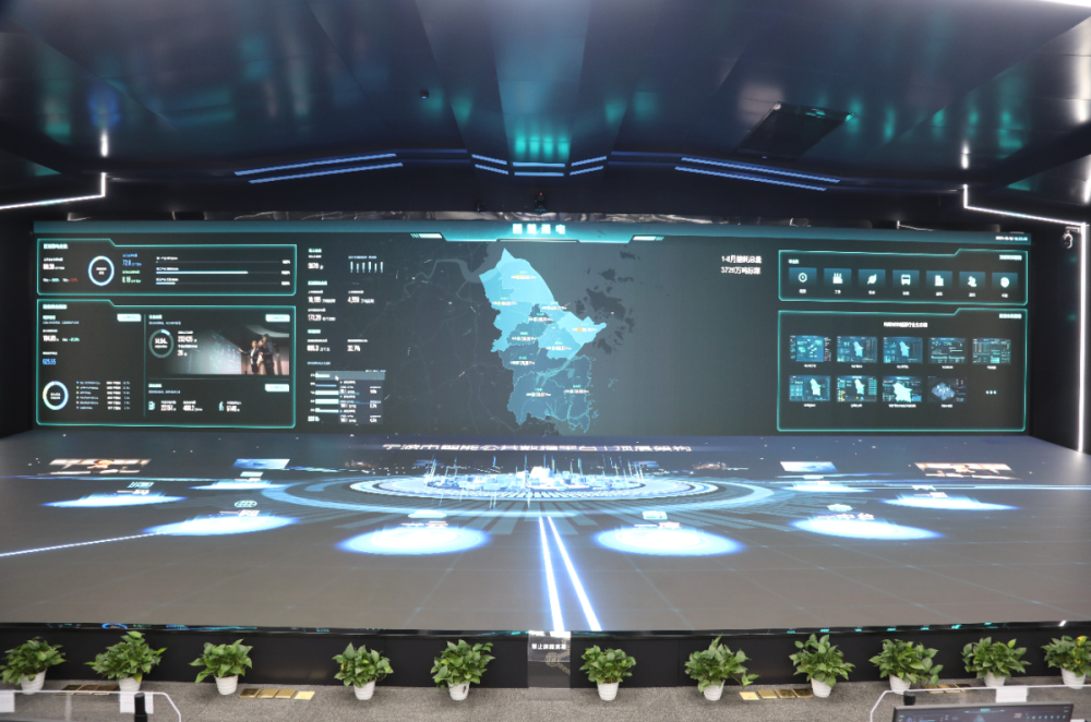 宁波城市大脑上新一张图呈现电力数据