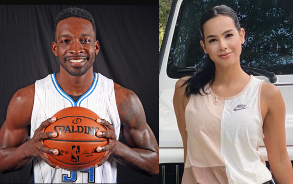 杰夫格林的妻子从面相来看,应该是有一定的亚裔血统,颇为符合东方人的